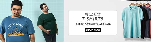 Plus size t-shirts for men