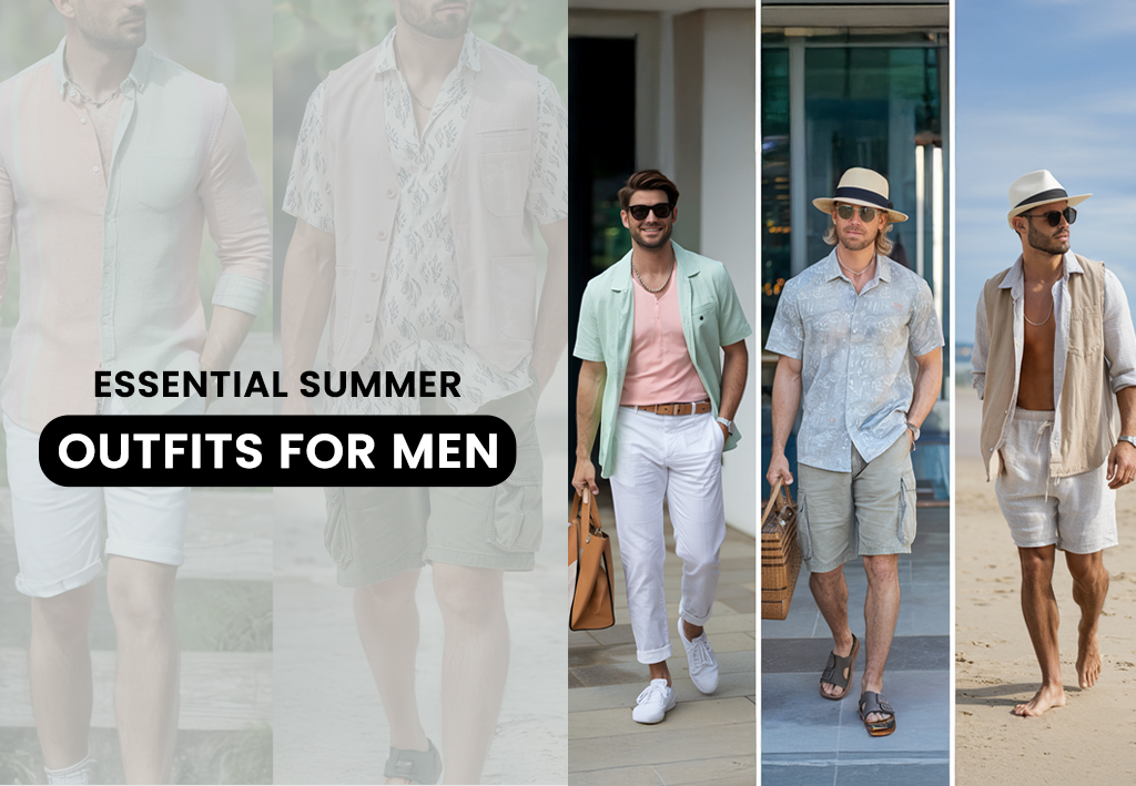 summer outfits for men 2025