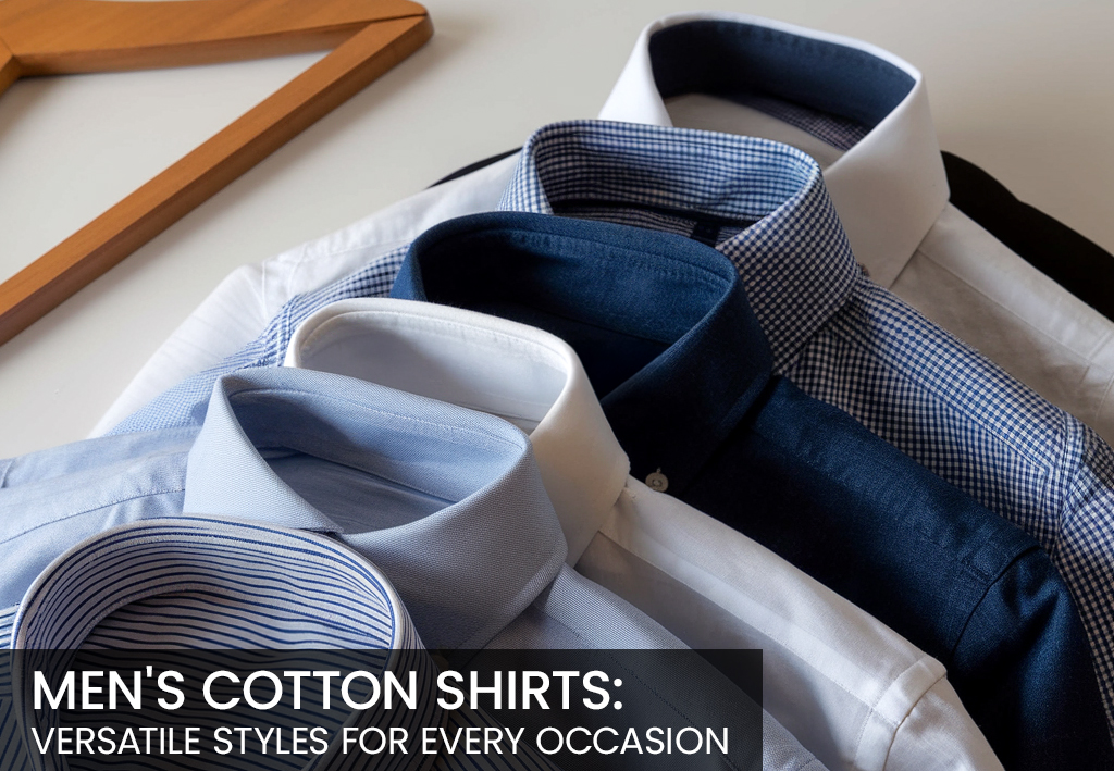 Cotton shirts for men