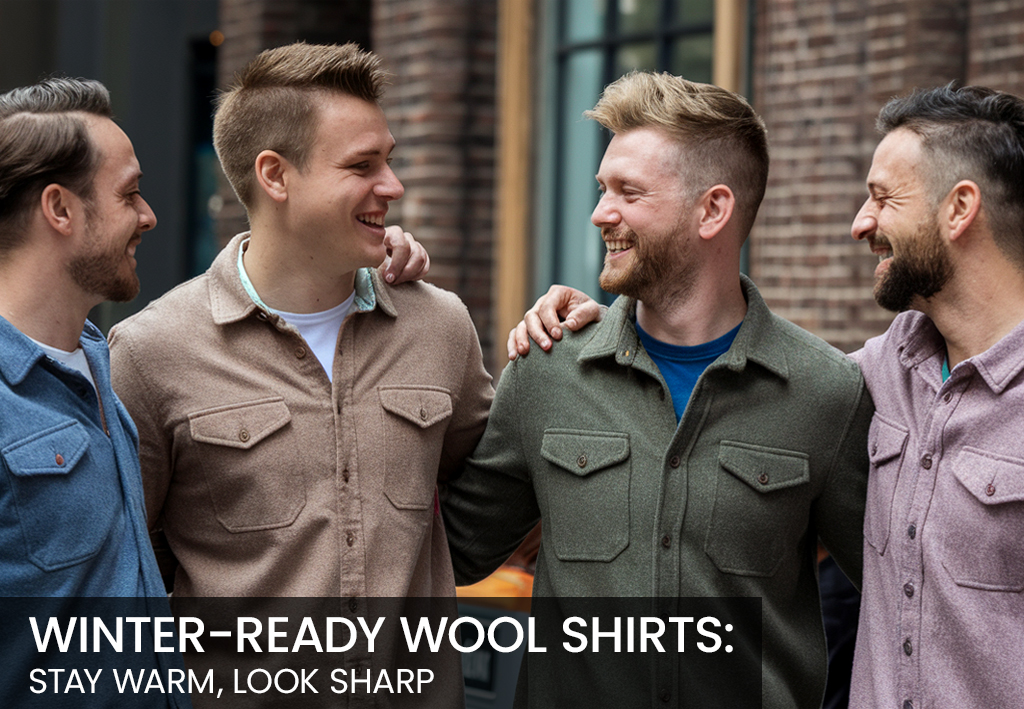 wool shirts for men